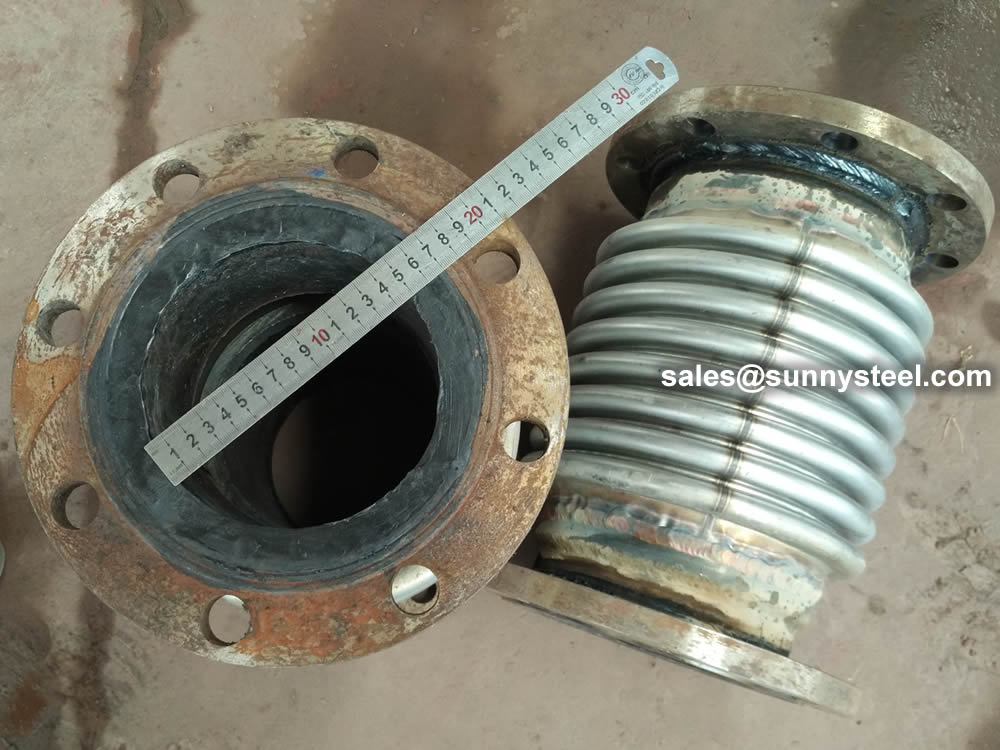 Size measurement of expansion joints