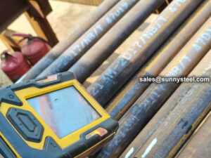 ASTM A213 T91 tube PMI testing