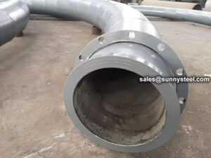 Wear-resistant high chromium cast iron pipes