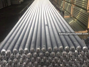 DR extruded fin tubes
