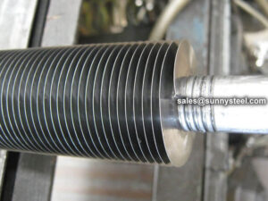 Embedded G fin tube