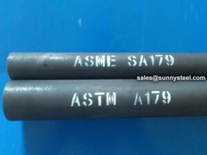 ASTM A179 seamless tube