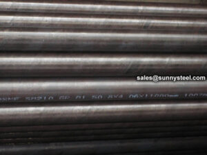 ASTM A210 seamless medium carbon steel boiler and superheater tubes