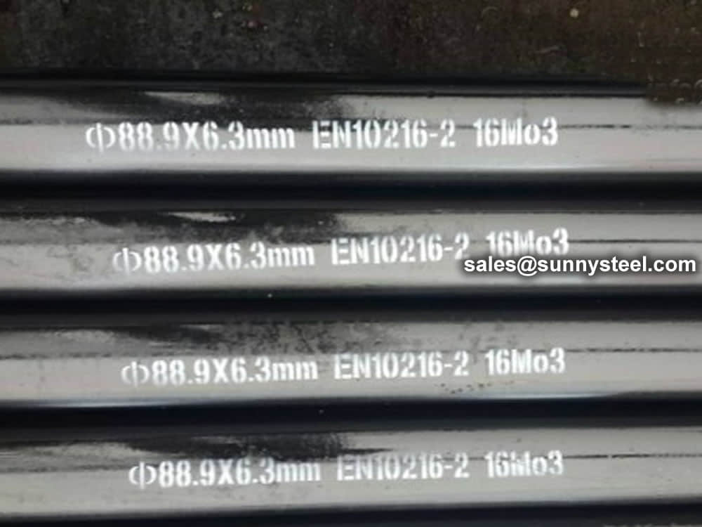 EN 10216 seamless tube 16MO3