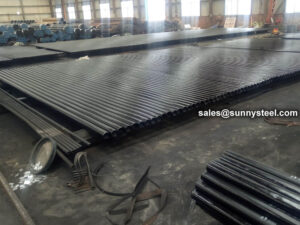 Mild steel pipes