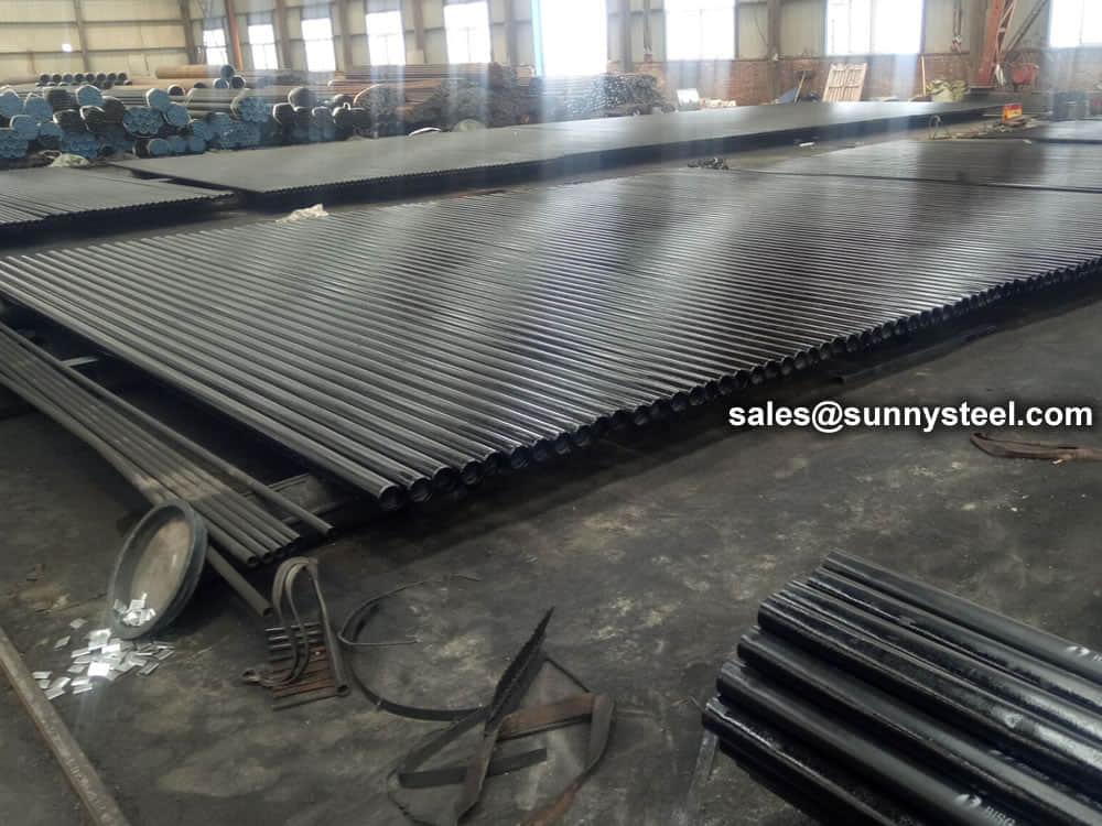 Mild steel pipes